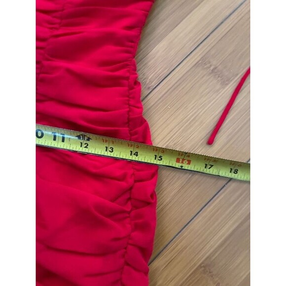 Majorelle Women's Red Mini Ruched Dress XS - Picture 6 of 7
